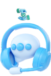 Icon of customer support headset representing automotive technical support, ECU troubleshooting, and remote diagnostic assistance.